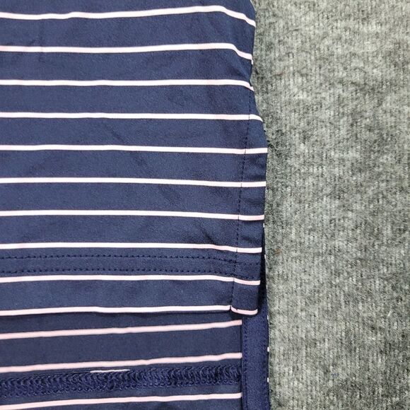 Ralph Lauren RLX Mens Golf Polo Shirt Size M Blue Pink Stripped LACC Club - Picture 7 of 12